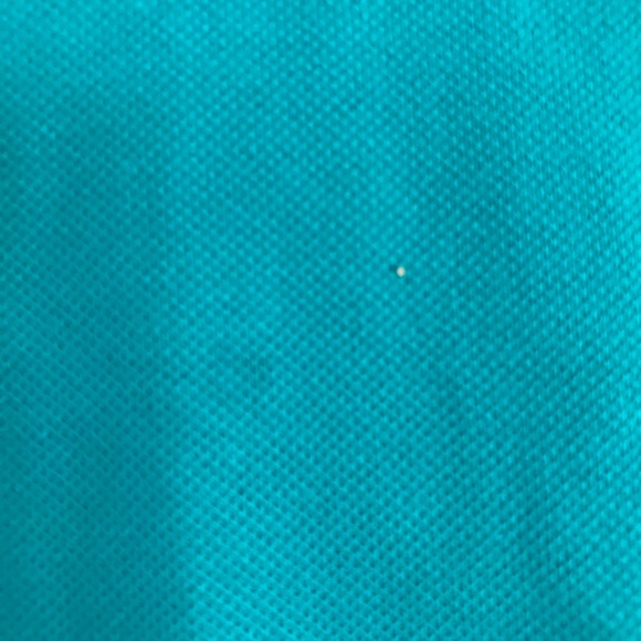 Polo Shirt Turquoise Size XL Croft & Barrow Cotton Spandex Turquoise Polo Shirt - Picture 8 of 10